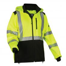 Ergodyne 23527 - 8353 3XL Lime Hi-Vis Softshell Water-Resistant Jacket