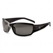 Ergodyne 51031 - THOR-PZ Black Frame Smoke Lens Polarize Safety Glasses