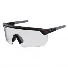 Ergodyne 55001 - AEGIR Matte Black Frame Clear Lens Safety Glasses Sunglasses