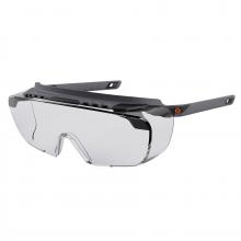 Ergodyne 55101 - OSMIN Matte Black Frame Clear Lens Safety Glasses Sunglasses