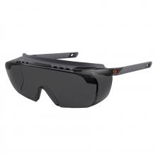 Ergodyne 55105 - OSMIN Matte Black Frame Smoke Lens Safety Glasses Sunglasses