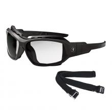 Ergodyne 56005 - LOKI-AFAS Matte Black Frame Clear Lens Safety Spoggles - AFAS