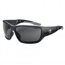 Ergodyne 57035 - BALDR-AFAS Matte Black Frame Smoke Lens Safety Glasses - AFAS