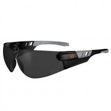 Ergodyne 59130 - SAGA Matte Black Frame Smoke Lens Frameless Safety Glasses