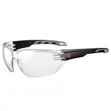 Ergodyne 59200 - VALI Matte Black Frame Clear Lens Frameless Safety Glasses