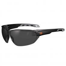 Ergodyne 59230 - VALI Matte Black Frame Smoke Lens Frameless Safety Glasses