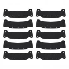 Ergodyne 60234 - 8990 Black Hard Hat Sweatband Replacement 10-Pack