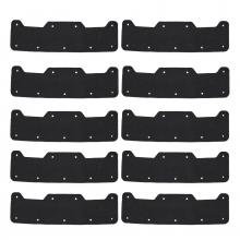 Ergodyne 60237 - 8953 Black Hard Shell Bump Cap Sweatband Replacement 10-Pack