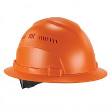 Ergodyne 60274 - 8968 Orange Lightweight Full Brim Hard Hat Vented Class C