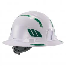 Ergodyne 61104 - 8961 Single Green Reflective Hard Hat & Safety Helmet Sticker Kit