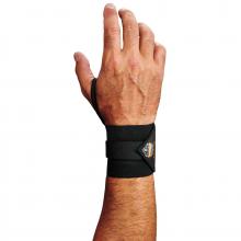 Ergodyne 72222 - 420 S/M Black Wrist Wrap Support - Thumb Loop