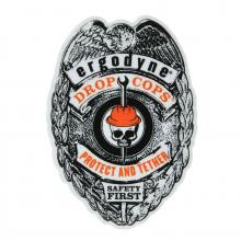 Ergodyne 99876 - STICKER Drop Cop Badge Stickers