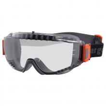 Ergodyne 60300 - MODI-FAB Gray Frame Clear Lens OTG Safety Goggles Elastic Strap