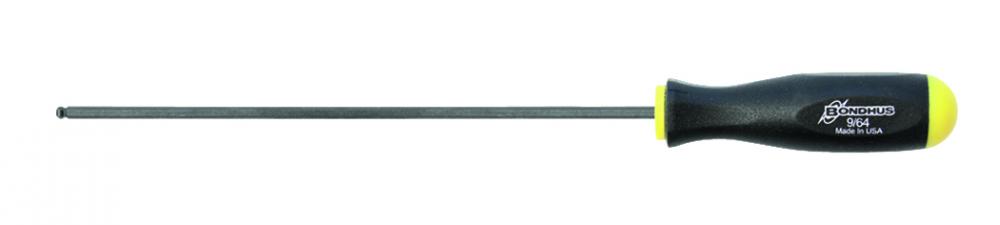 BONDHUS 9/64 X 6.9&#34; BALLPOINT SCREWDRIVER<span class=' ItemWarning' style='display:block;'>Item is usually in stock, but we&#39;ll be in touch if there&#39;s a problem<br /></span>