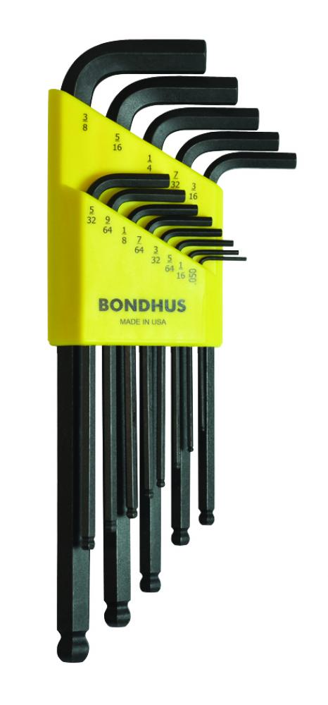 BONDHUS 13PC (.050 - 3/8) BALLPOINT L-KEY SET<span class=' ItemWarning' style='display:block;'>Item is usually in stock, but we&#39;ll be in touch if there&#39;s a problem<br /></span>