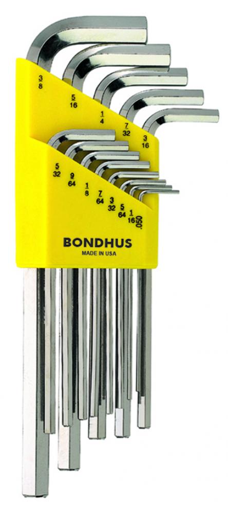 BONDHUS 13PC (.050-3/8) BRITEGUARD™ HEX SET<span class=' ItemWarning' style='display:block;'>Item is usually in stock, but we&#39;ll be in touch if there&#39;s a problem<br /></span>