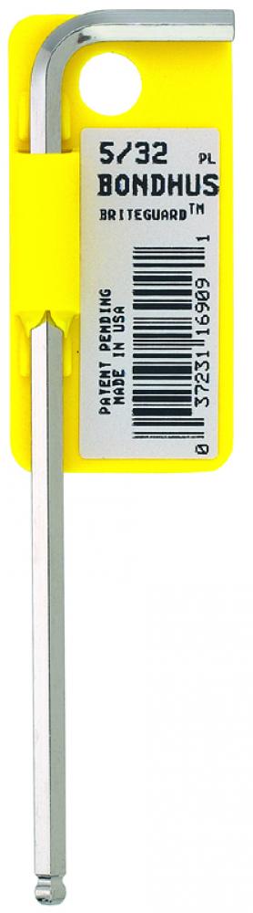 BONDHUS 5/32 BRITEGUARD™ BPT L-WRENCH - TAGGED & BARCODED<span class=' ItemWarning' style='display:block;'>Item is usually in stock, but we&#39;ll be in touch if there&#39;s a problem<br /></span>