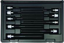 Bondhus 30799-BON - BONDHUS 9PC 2" STAR BIT & SOCKET SET (T8 - T40)