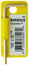 Bondhus 38249-BON - BONDHUS 1.27MS GOLDGUARD™ HEX L-WRENCH  W / TAB