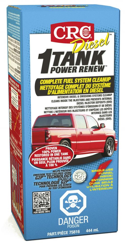 1-Tank Power Renew™ for Diesel, 444 Milliliters<span class=' ItemWarning' style='display:block;'>Item is usually in stock, but we&#39;ll be in touch if there&#39;s a problem<br /></span>