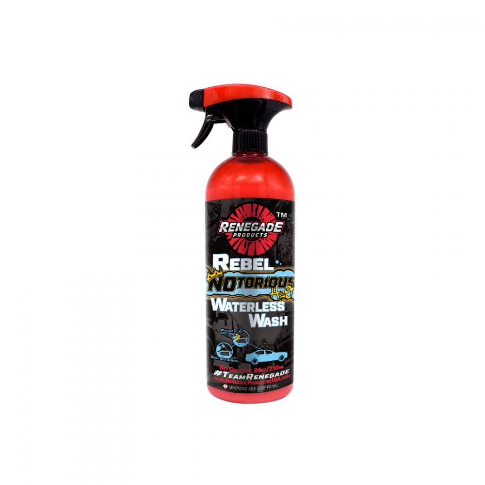 REBEL NOTORIOUS H2O WATERLESS WASH<span class=' ItemWarning' style='display:block;'>Item is usually in stock, but we&#39;ll be in touch if there&#39;s a problem<br /></span>