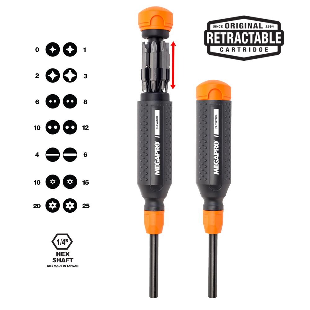 15-in-1 Elevator Screwdriver<span class=' ItemWarning' style='display:block;'>Item is usually in stock, but we&#39;ll be in touch if there&#39;s a problem<br /></span>