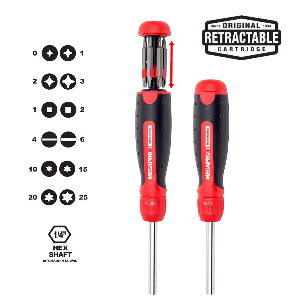 13-in-1 Original Ratcheting Screwdriver<span class=' ItemWarning' style='display:block;'>Item is usually in stock, but we&#39;ll be in touch if there&#39;s a problem<br /></span>