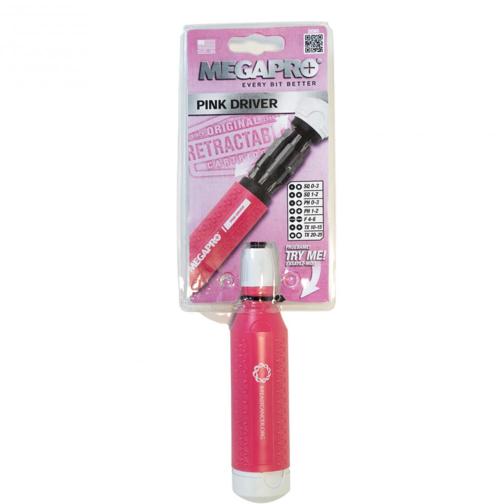 15-in-1 Pink Screwdriver - Carded<span class=' ItemWarning' style='display:block;'>Item is usually in stock, but we&#39;ll be in touch if there&#39;s a problem<br /></span>