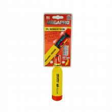 Megapro 151PLR-CEF - 15-in-1 PL Robertson Screwdriver - Carded