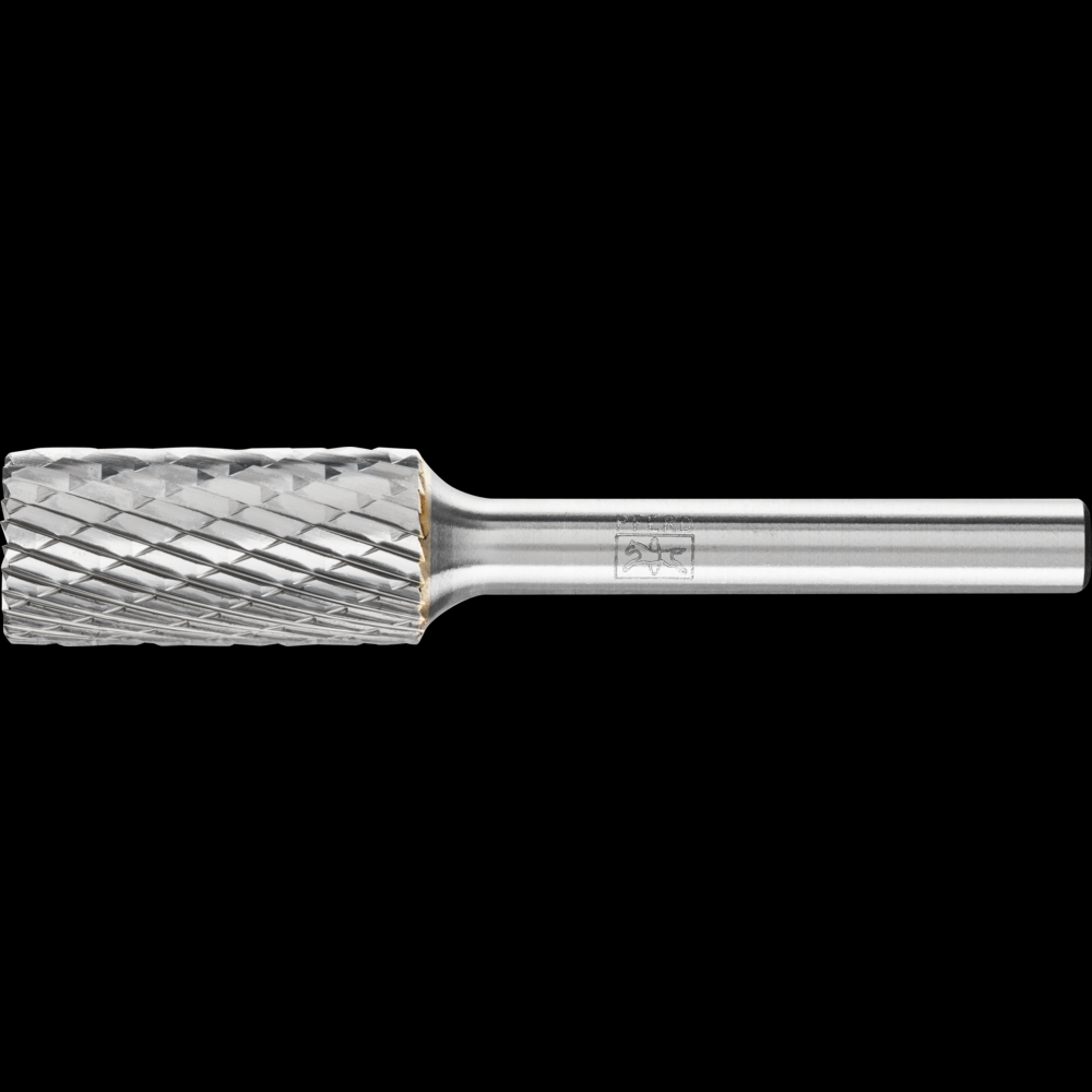 PFERD Carbide Bur SB-5 Cylindrical End Cut TOUGH Double Cut 1/2&#34; x 1&#34; x 1/4&#34; Shank<span class=' ItemWarning' style='display:block;'>Item is usually in stock, but we&#39;ll be in touch if there&#39;s a problem<br /></span>