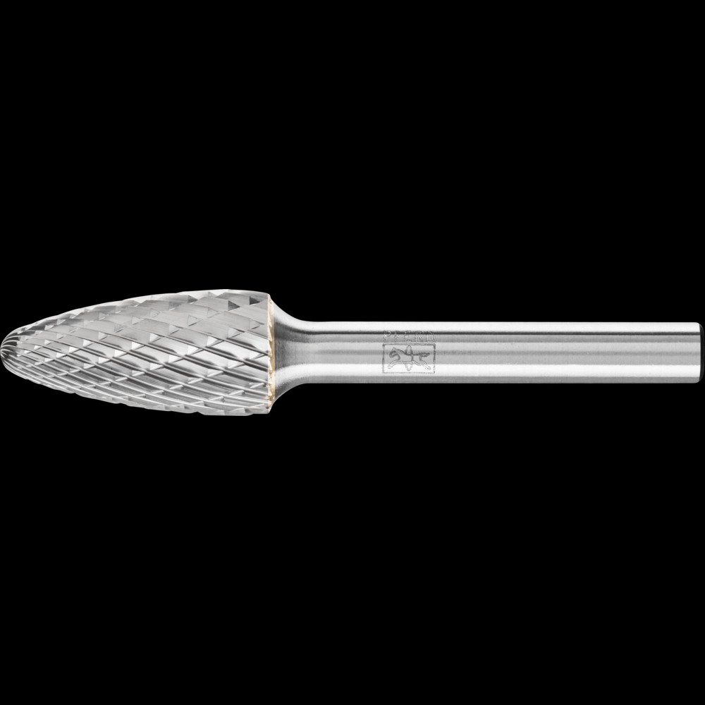 PFERD Carbide Bur SF-5 Tree Shape TOUGH Double Cut 1/2&#34; x 1&#34; x 1/4&#34; Shank<span class=' ItemWarning' style='display:block;'>Item is usually in stock, but we&#39;ll be in touch if there&#39;s a problem<br /></span>