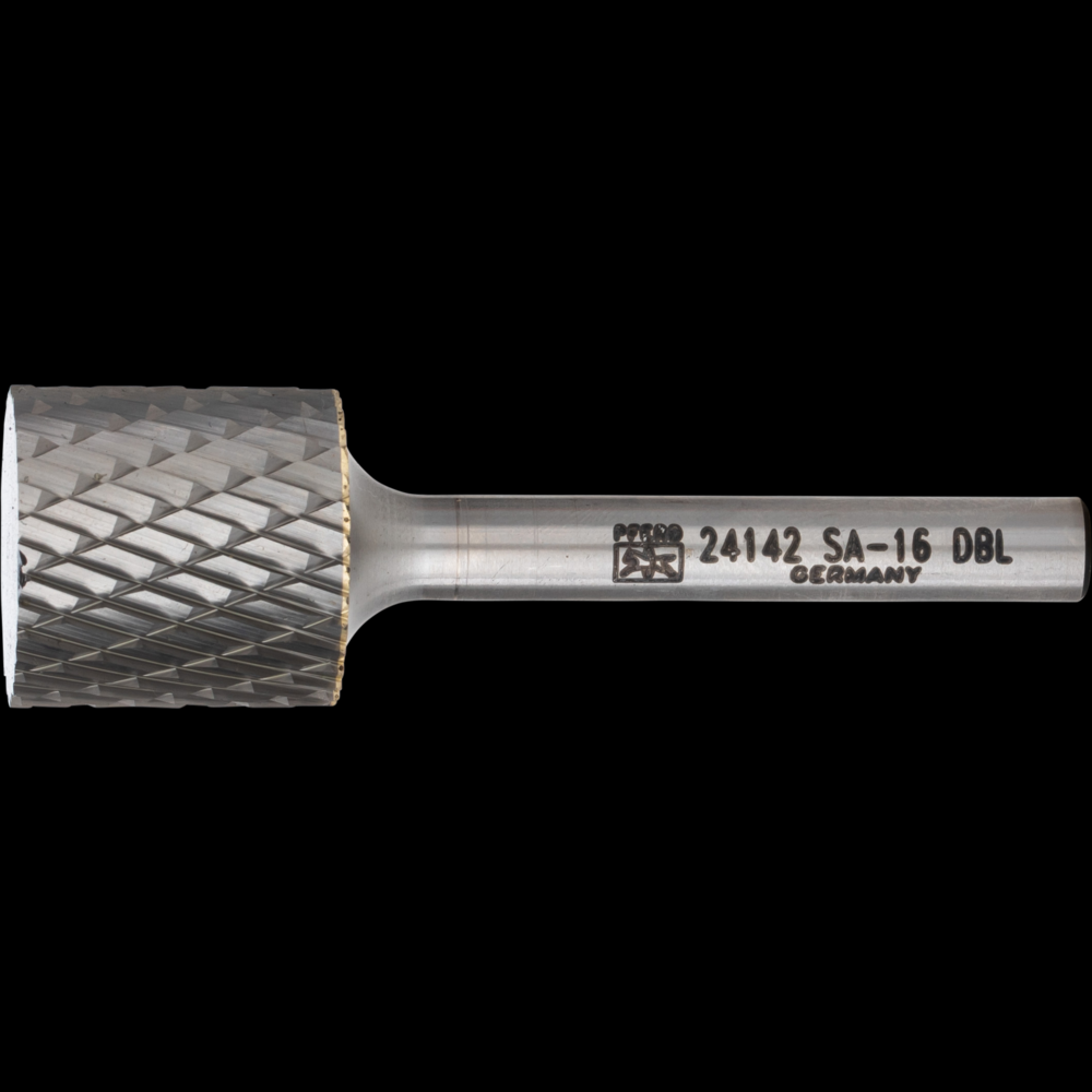 PFERD Carbide Bur SA-16 Cylindrical Uncut End Double Cut 3/4&#34; x 3/4&#34; x 1/4&#34; Shank<span class=' ItemWarning' style='display:block;'>Item is usually in stock, but we&#39;ll be in touch if there&#39;s a problem<br /></span>