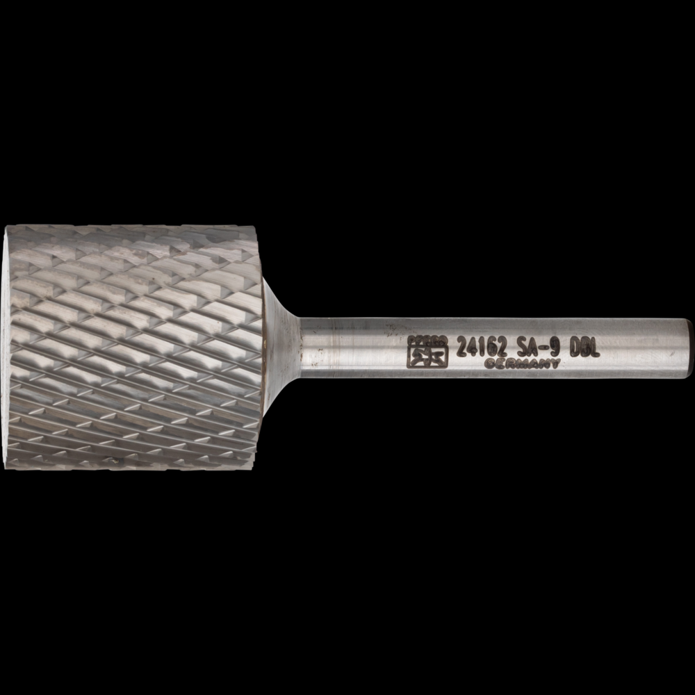 PFERD Carbide Bur SA-9 Cylindrical Uncut End Double Cut 1&#34; x 1&#34; x 1/4&#34; Shank<span class=' ItemWarning' style='display:block;'>Item is usually in stock, but we&#39;ll be in touch if there&#39;s a problem<br /></span>