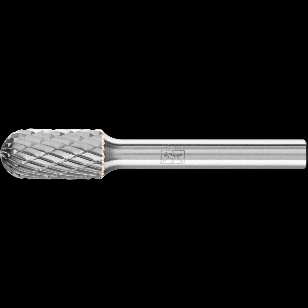 PFERD Carbide Bur SC-3 Cylindrical Radius End Double Cut 3/8&#34; x 3/4&#34; x 1/4&#34; Shank<span class=' ItemWarning' style='display:block;'>Item is usually in stock, but we&#39;ll be in touch if there&#39;s a problem<br /></span>