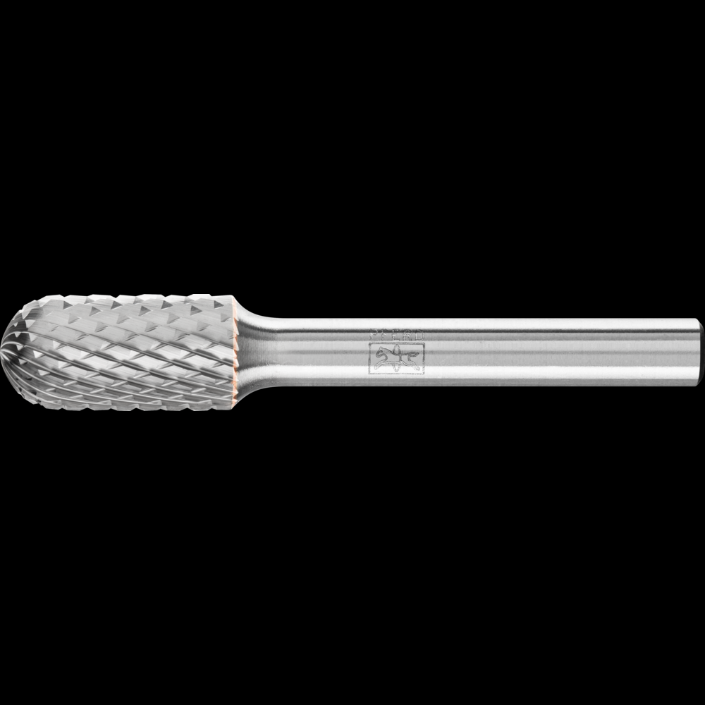 PFERD Carbide Bur SC-3 Cylindrical Radius End Diamond Cut 3/8&#34; x 3/4&#34; x 1/4&#34; Shank<span class=' ItemWarning' style='display:block;'>Item is usually in stock, but we&#39;ll be in touch if there&#39;s a problem<br /></span>