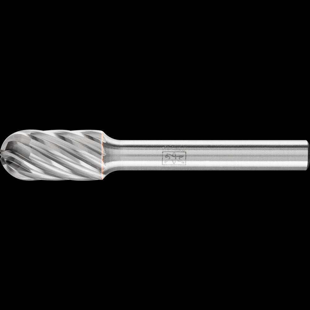 PFERD Carbide Bur SC-3 Cylindrical Radius End INOX Cut 3/8&#34; x 3/4&#34; x 1/4&#34; Shank<span class=' ItemWarning' style='display:block;'>Item is usually in stock, but we&#39;ll be in touch if there&#39;s a problem<br /></span>