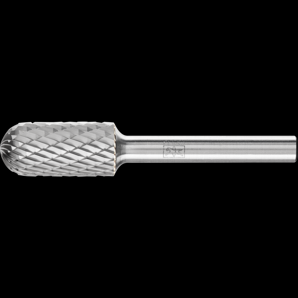 PFERD Carbide Bur SC-5 Cylindrical Radius End Double Cut 1/2&#34; x 1&#34; x 1/4&#34; Shank<span class=' ItemWarning' style='display:block;'>Item is usually in stock, but we&#39;ll be in touch if there&#39;s a problem<br /></span>