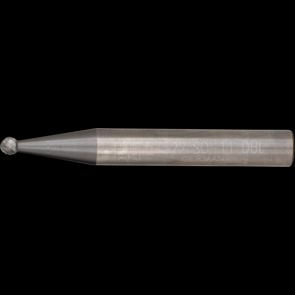 PFERD Carbide Bur SD-11 Ball Shape Double Cut 1/8&#34; x 3/32&#34; x 1/4&#34; Shank<span class=' ItemWarning' style='display:block;'>Item is usually in stock, but we&#39;ll be in touch if there&#39;s a problem<br /></span>