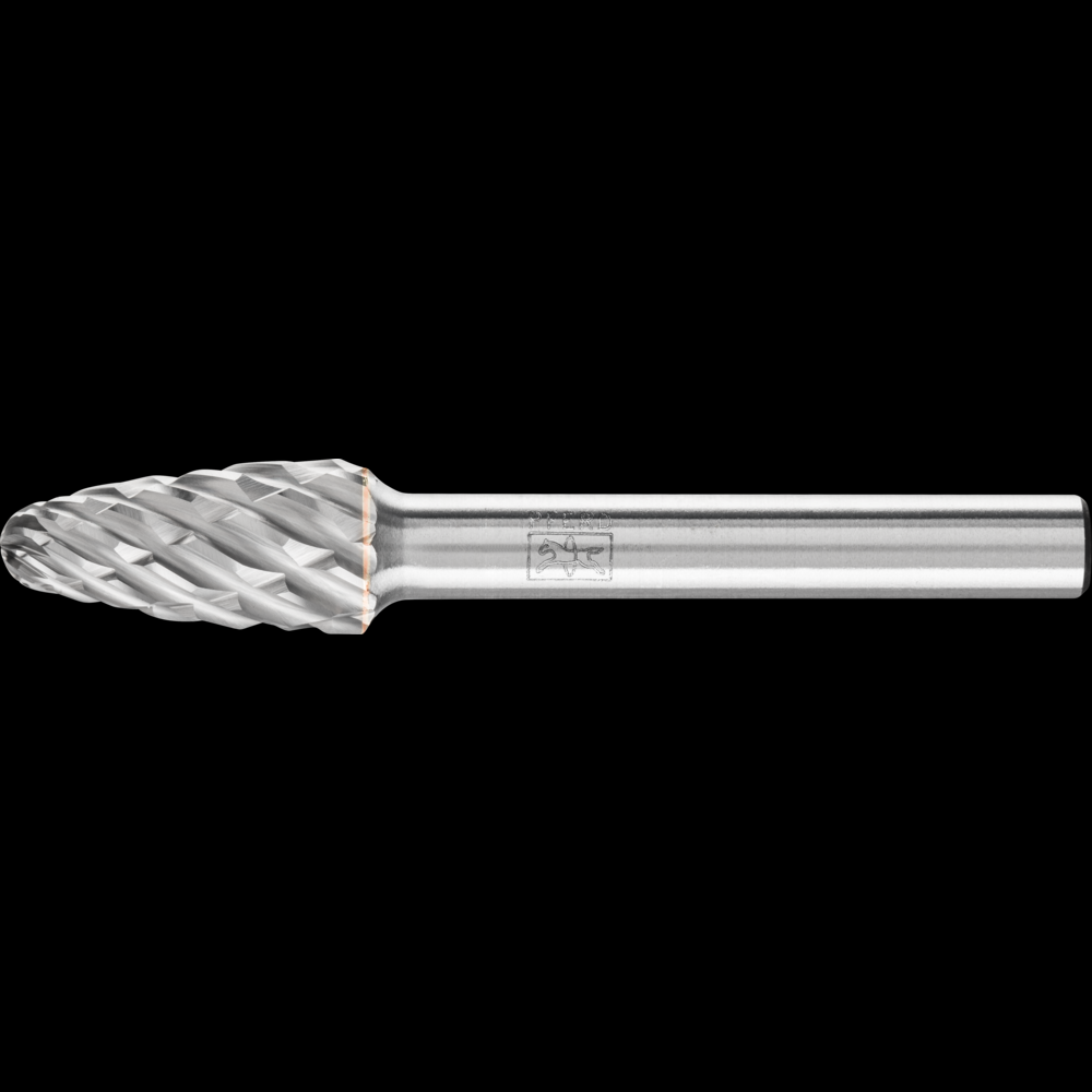 PFERD Carbide Bur SF-3 Tree Shape STEEL Cut 3/8&#34; x 3/4&#34; x 1/4&#34; Shank<span class=' ItemWarning' style='display:block;'>Item is usually in stock, but we&#39;ll be in touch if there&#39;s a problem<br /></span>