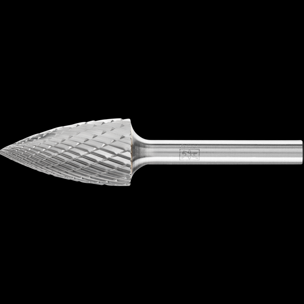 PFERD Carbide Bur SG-6 Pointed Tree Shape Double Cut 5/8&#34; x 1&#34; x 1/4&#34; Shank<span class=' ItemWarning' style='display:block;'>Item is usually in stock, but we&#39;ll be in touch if there&#39;s a problem<br /></span>