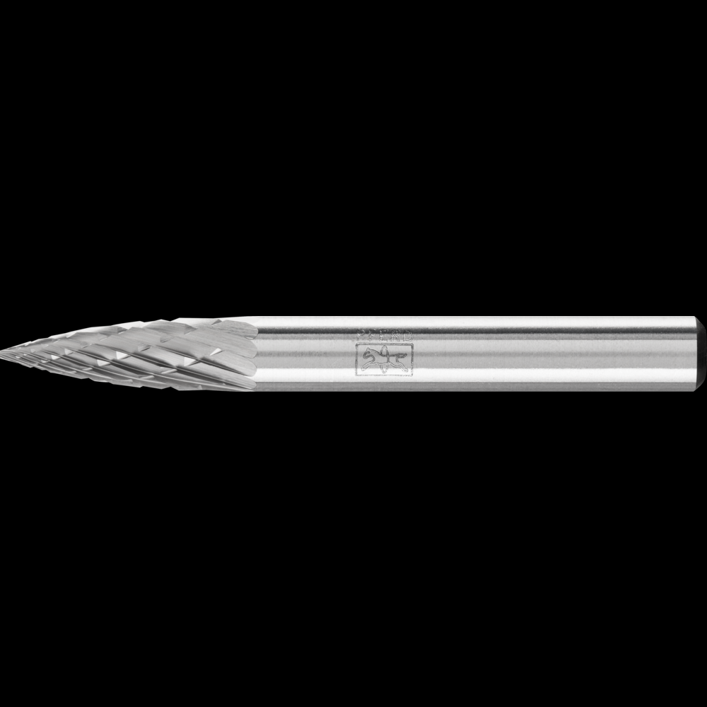 PFERD Carbide Bur SH-1 Flame Shape ALU Cut 1/4&#34; x 5/8&#34; x 1/4&#34; Shank<span class=' ItemWarning' style='display:block;'>Item is usually in stock, but we&#39;ll be in touch if there&#39;s a problem<br /></span>