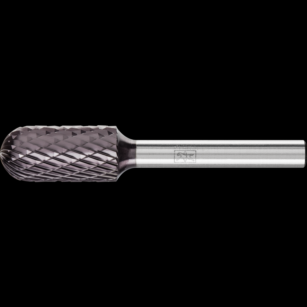 PFERD Carbide Bur SC-5L6 Cylindrical Radius End Double Cut 1/2&#34; x 1&#34; x 1/4&#34; Shank<span class=' ItemWarning' style='display:block;'>Item is usually in stock, but we&#39;ll be in touch if there&#39;s a problem<br /></span>