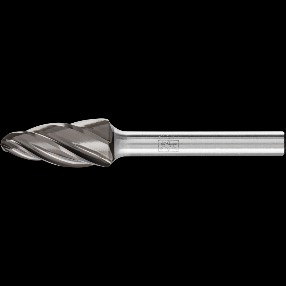 PFERD HICOAT® Carbide Bur SF-5 Tree Shape ALU Cut 1/2&#34; x 1&#34; x 1/4&#34; Shank<span class=' ItemWarning' style='display:block;'>Item is usually in stock, but we&#39;ll be in touch if there&#39;s a problem<br /></span>