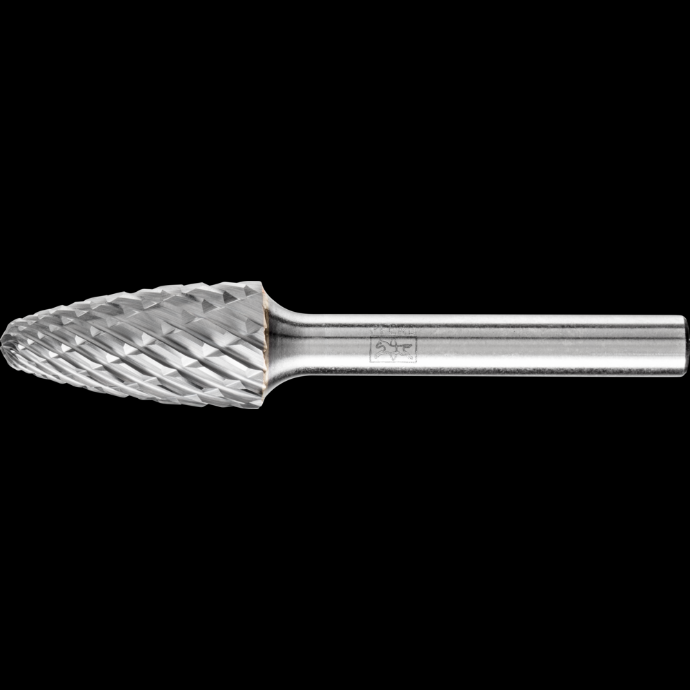 PFERD Carbide Bur SF-5 Tree Shape OMNI Double Cut 1/2&#34; x 1&#34; x 1/4&#34; Shank<span class=' ItemWarning' style='display:block;'>Item is usually in stock, but we&#39;ll be in touch if there&#39;s a problem<br /></span>