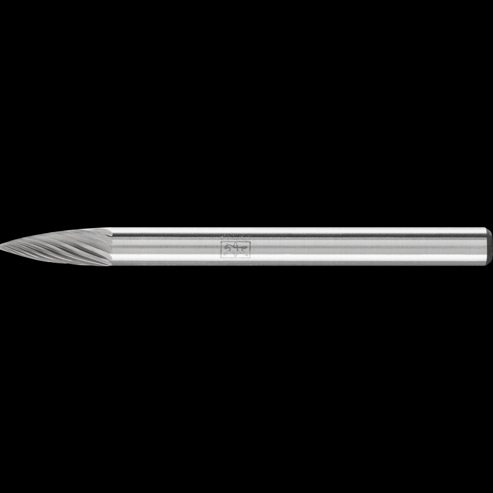 PFERD Carbide Bur SG-41 Pointed Tree Shape Single Cut 1/8&#34; x 1/4&#34; x 1/8&#34; Shank<span class=' ItemWarning' style='display:block;'>Item is usually in stock, but we&#39;ll be in touch if there&#39;s a problem<br /></span>