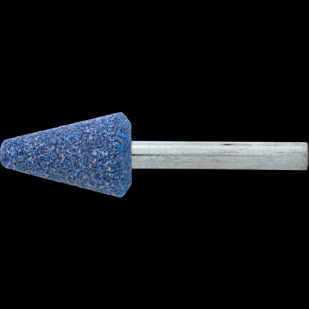 PFERD Vitrified Mounted Point, TOUGH, 3/4&#34; x 1-1/8,46 Grit,A5,Ceramic Oxide,1/4&#34; Shank<span class=' ItemWarning' style='display:block;'>Item is usually in stock, but we&#39;ll be in touch if there&#39;s a problem<br /></span>