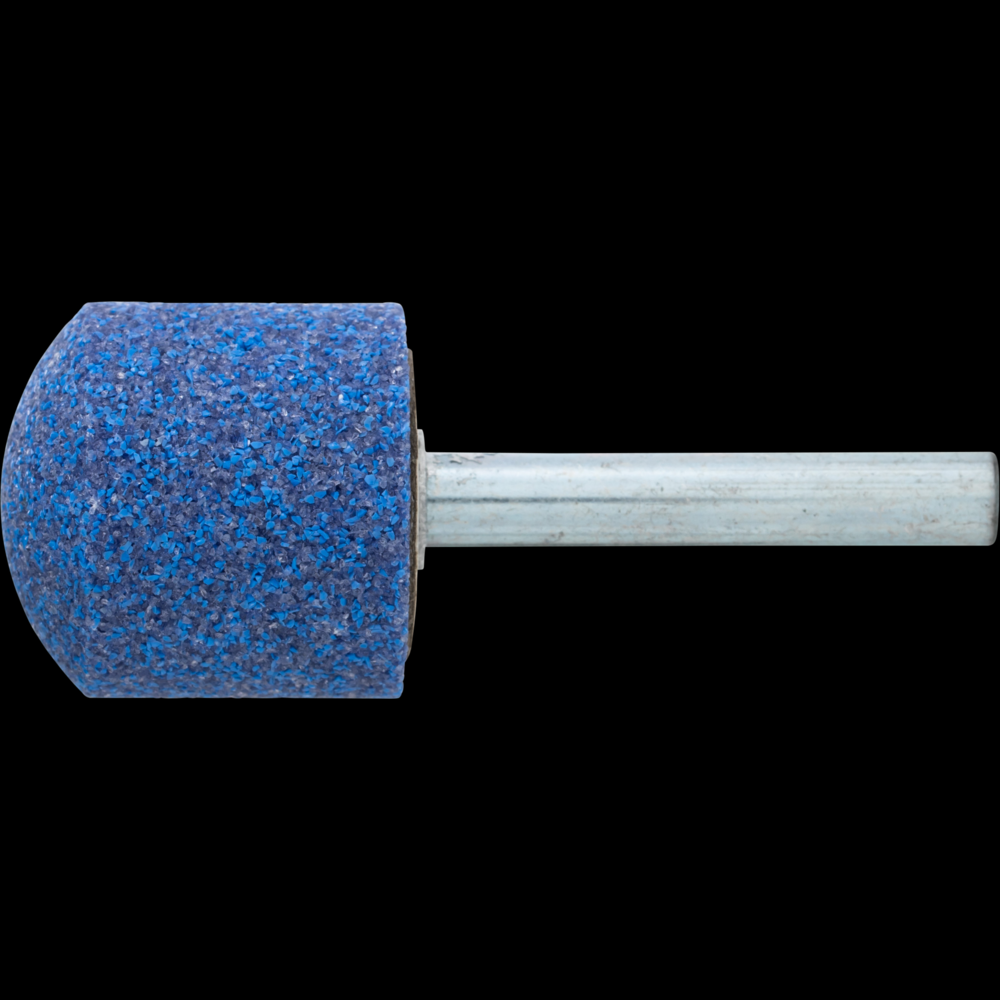 PFERD Vitrified Mounted Point, TOUGH, 1&#34; x 1, 46 Grit, A21, Ceramic Oxide, 1/4&#34; Shank<span class=' ItemWarning' style='display:block;'>Item is usually in stock, but we&#39;ll be in touch if there&#39;s a problem<br /></span>