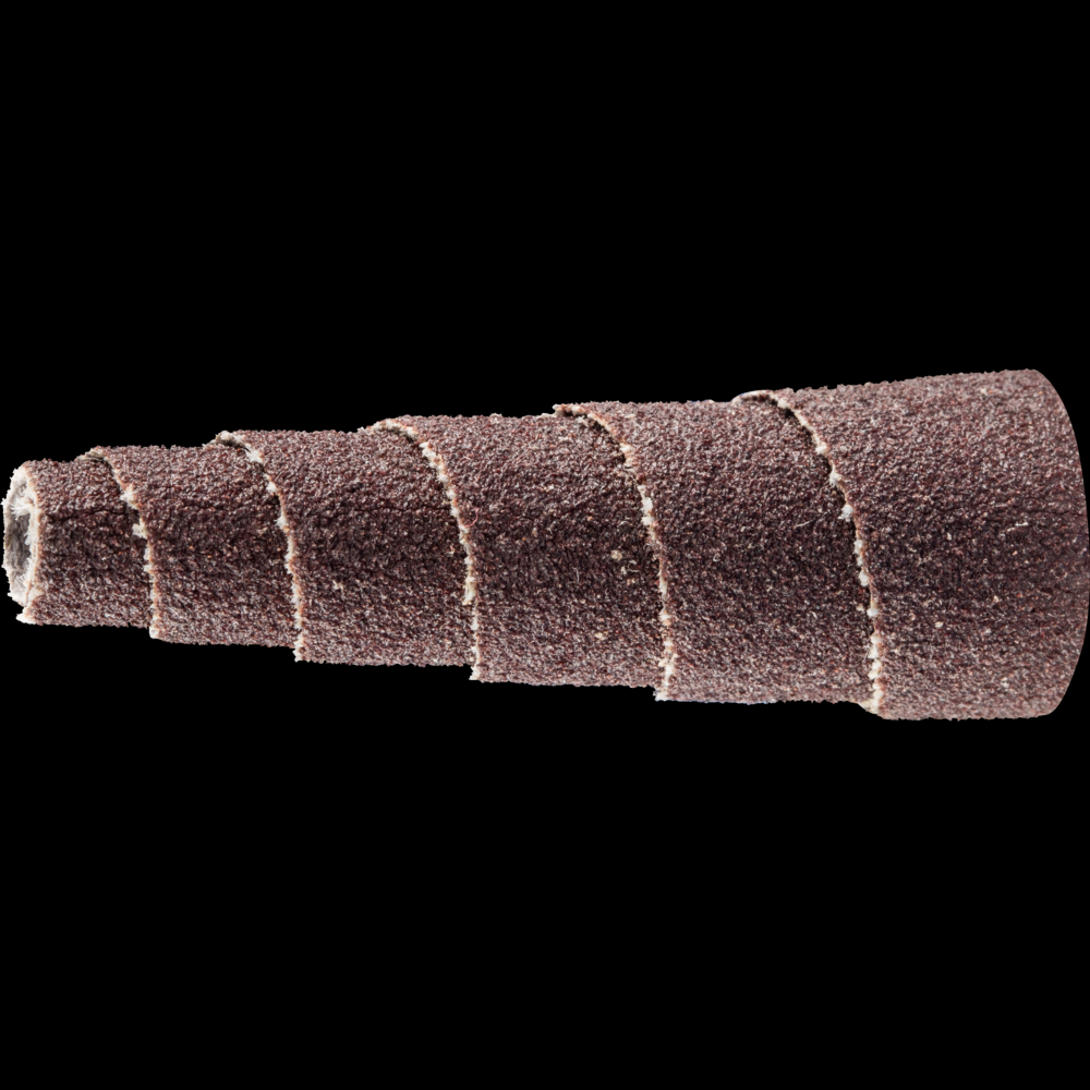 PFERD Cartridge Roll, 1/2&#34; x 1-1/2, 1/8&#34; arbor, Tapered shape, 120 Grit,Aluminum oxide<span class=' ItemWarning' style='display:block;'>Item is usually in stock, but we&#39;ll be in touch if there&#39;s a problem<br /></span>