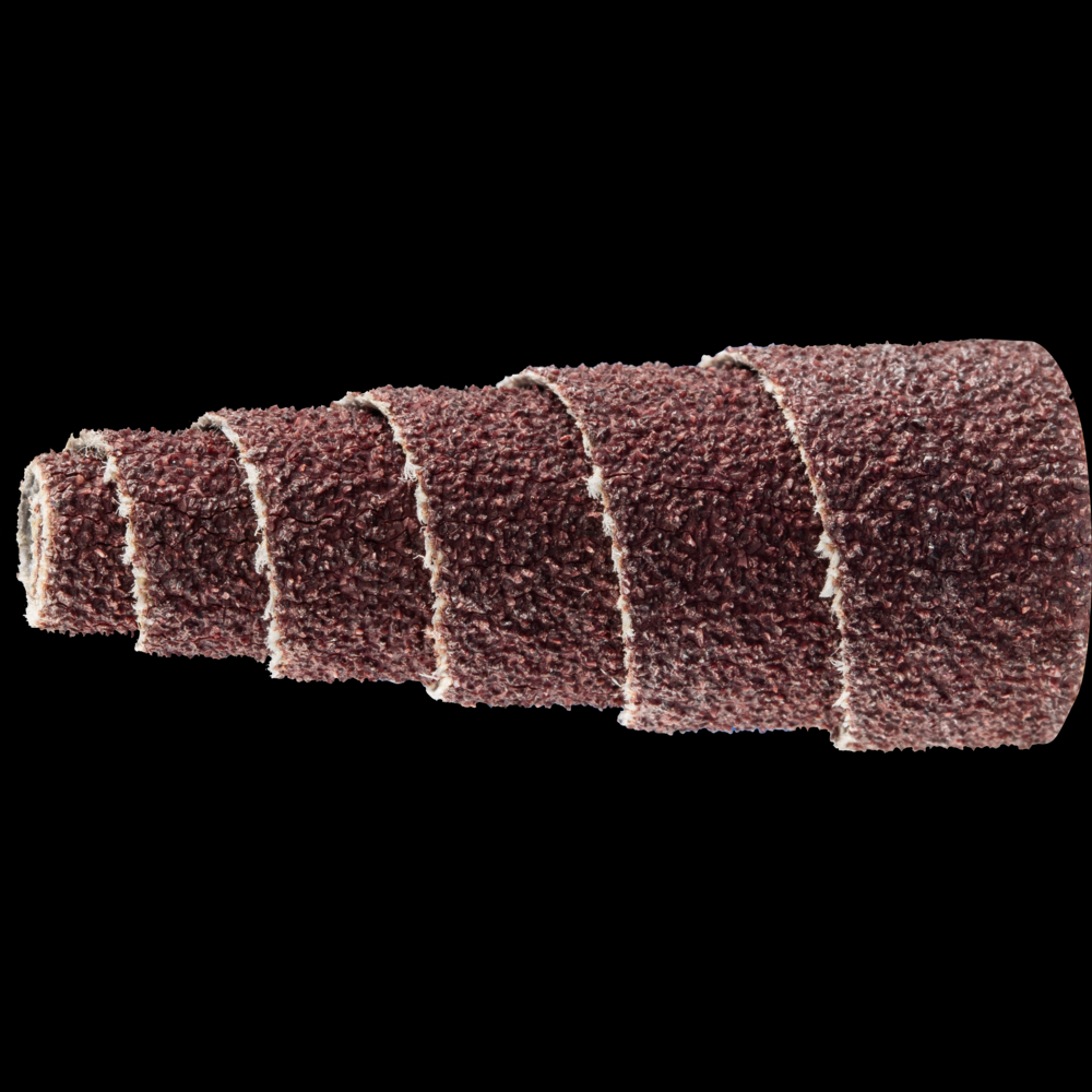 PFERD Cartridge Roll, 3/4&#34; x 1-1/2, 3/16&#34; arbor, Tapered shape, 80 Grit,Aluminum oxide<span class=' ItemWarning' style='display:block;'>Item is usually in stock, but we&#39;ll be in touch if there&#39;s a problem<br /></span>