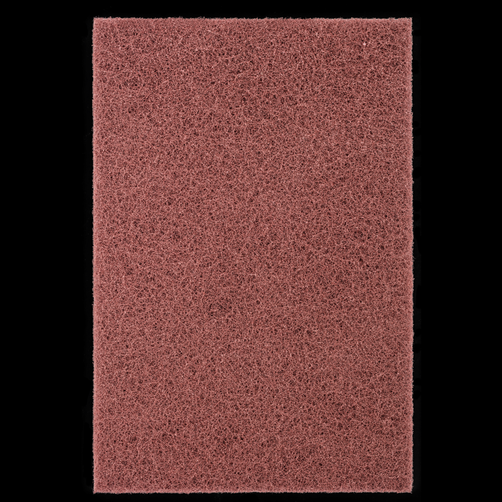 PFERD POLIVLIES® Hand Pad, 6&#34; x 9, Maroon, 180 Grit, Very Fine, Aluminum oxide<span class=' ItemWarning' style='display:block;'>Item is usually in stock, but we&#39;ll be in touch if there&#39;s a problem<br /></span>